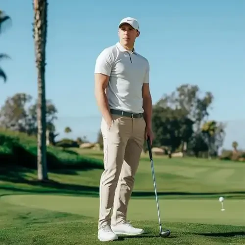 Men's 4-Way Stretch Slim Tapered Fit Golf Joggers -30