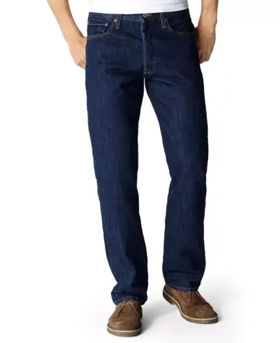 Men's 501® Original Fit Button Fly Non-Stretch Jeans 