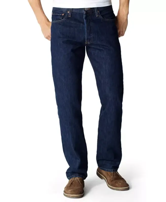 Men's 501® Original Fit Button Fly Non-Stretch Jeans - LEVI'S