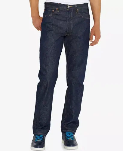 Men's 501® Original Shrink-to-Fit™ Non-Stretch Jeans 