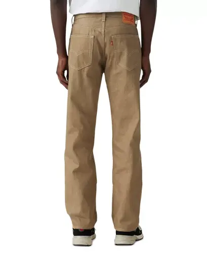 Men's 501® Original Shrink-to-Fit™ Non-Stretch Jeans - Beige - LEVI'S (1)