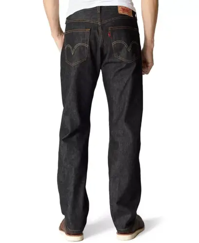 Men's 501® Original Shrink-to-Fit™ Non-Stretch Jinslari - LEVI'S (1)