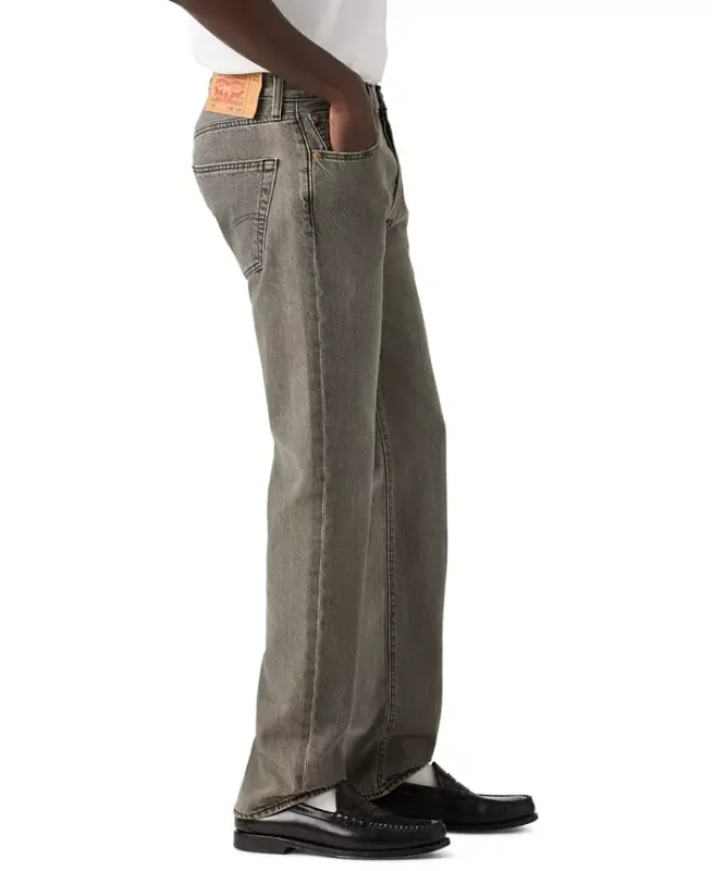 Men's 501™ Regular-Fit Button Fly Non-Stretch Jeans - Firepit - 2