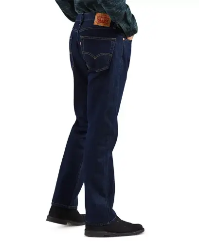 Men's 505™ Regular Fit Non-Stretch Jeans-Rinse Wash - 3