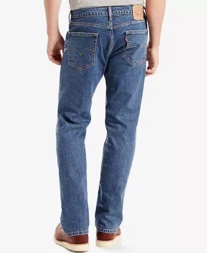 Men's 505™ Regular Fit Stretch Jeans-Stonewash - LEVI'S (1)