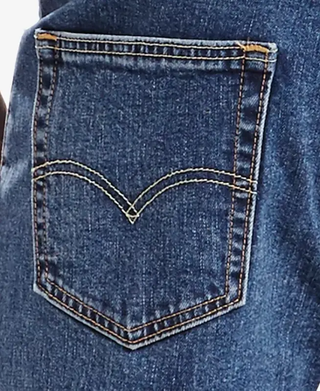 Men's 505™ Regular Fit Stretch Jeans-Stonewash - 6