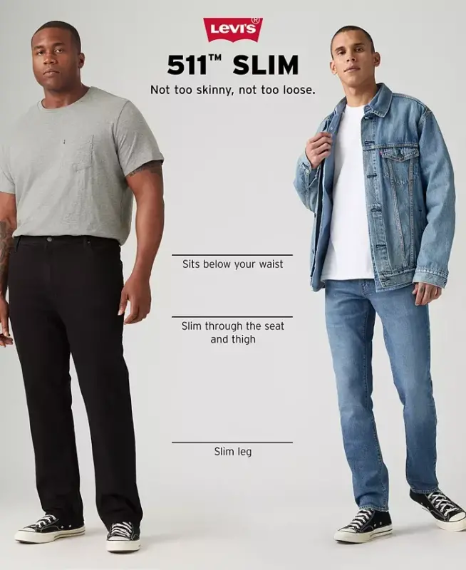 Men's 511™ Slim All Seasons Tech Stretch Jinslar - 5