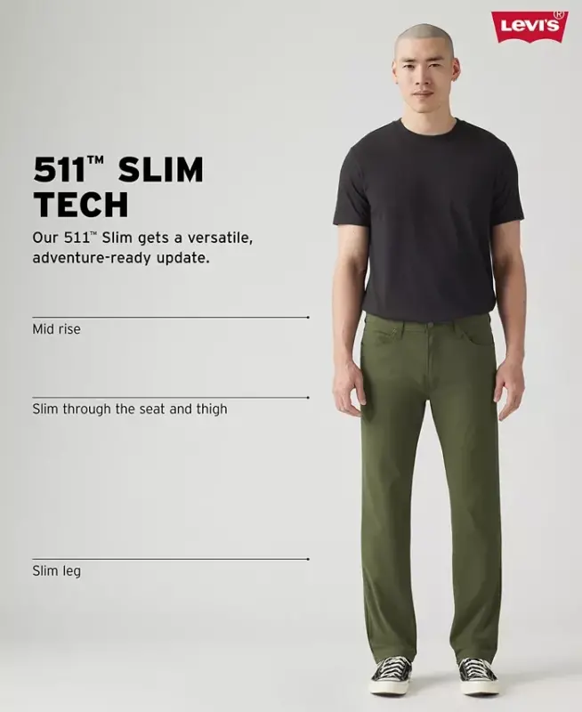 Men's 511 Slim-Fit Flex-Tech Pants - 3