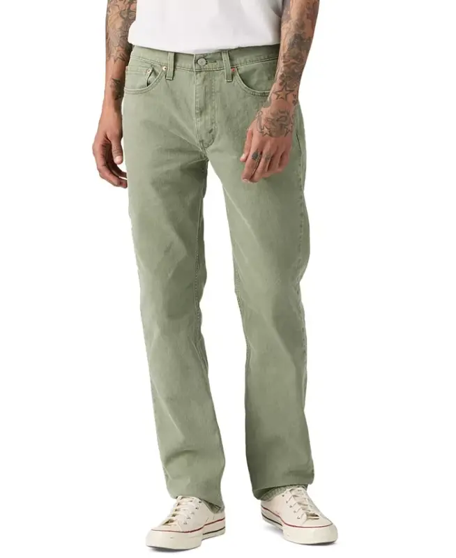 Men's 514 Straight-Fit Jeans - DEEP LICHEN GREEN - 2