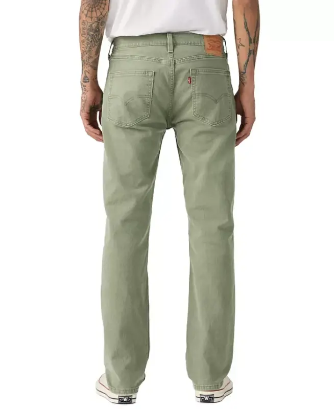 Men's 514 Straight-Fit Jeans - DEEP LICHEN GREEN - 4