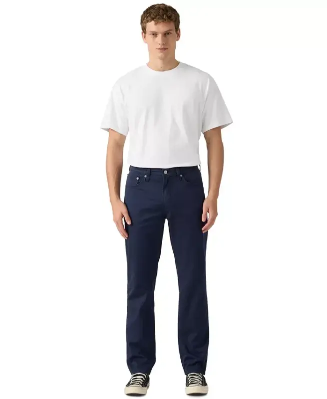 Men's 541 Athletic Taper-Fit Stretch Jeans - Navy - 4