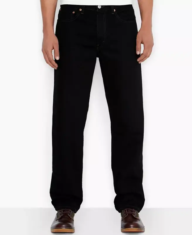 Men's 550™ Relaxed Fit Jeans-Black - 1