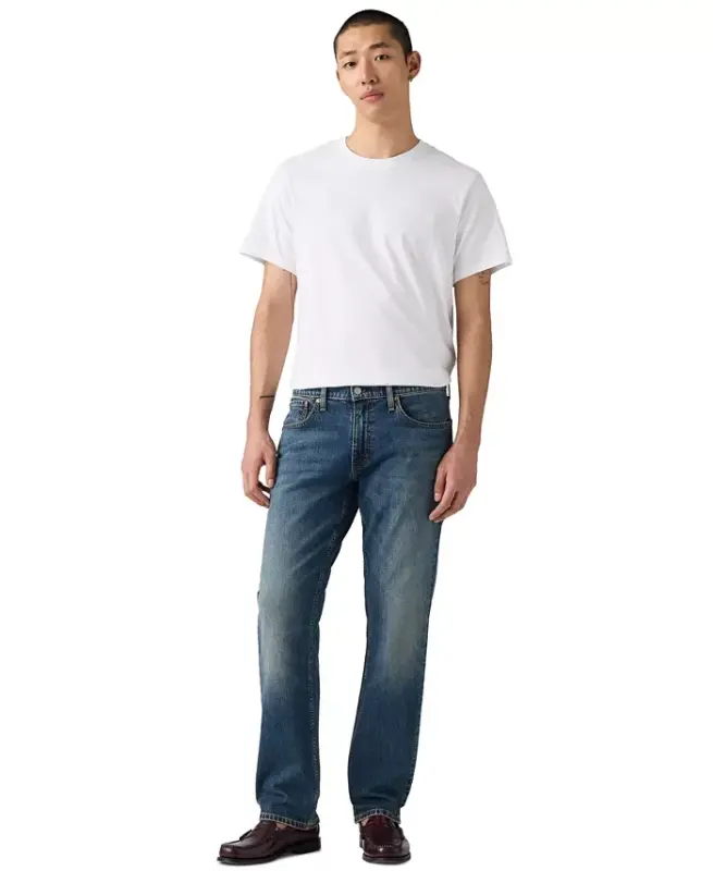 Men's 559 Relaxed Straight-Fit Stretch Jeans - Denim De Jour - 4