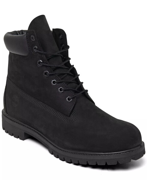 Men's 6 Inch Premium Waterproof Boots from Finish Line Black - 1