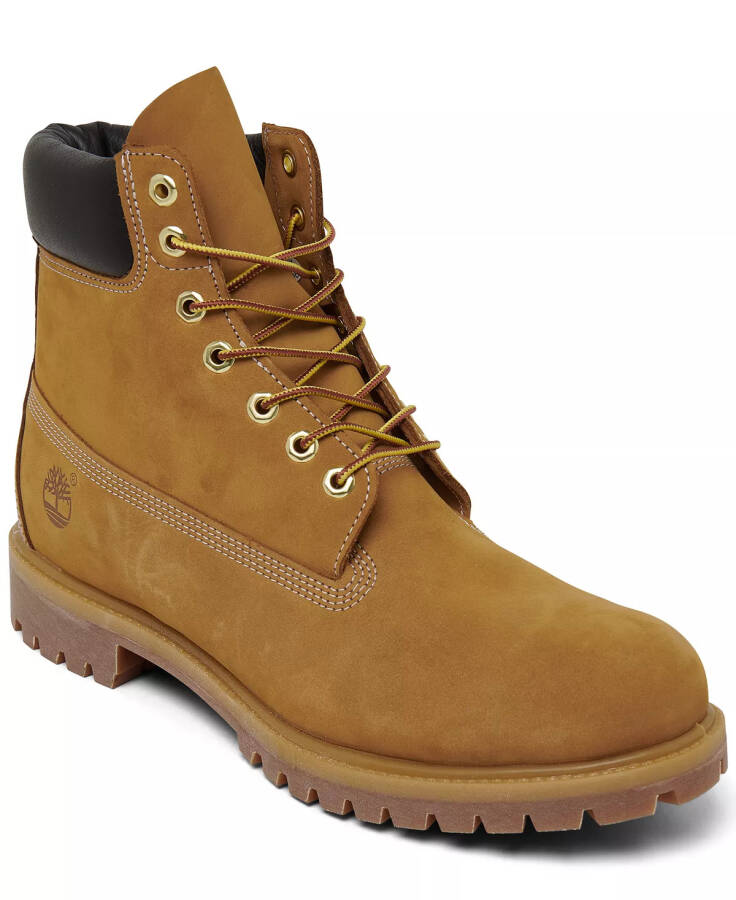 Men's 6 Inch Premium Waterproof Boots from Finish Line Wheat - 1