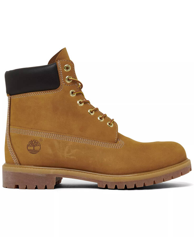 Men's 6 Inch Premium Waterproof Boots from Finish Line Wheat - 4