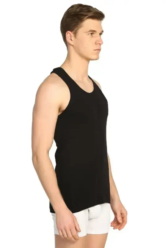 Men's 6-Pack Cotton Sports Tank Top - 2