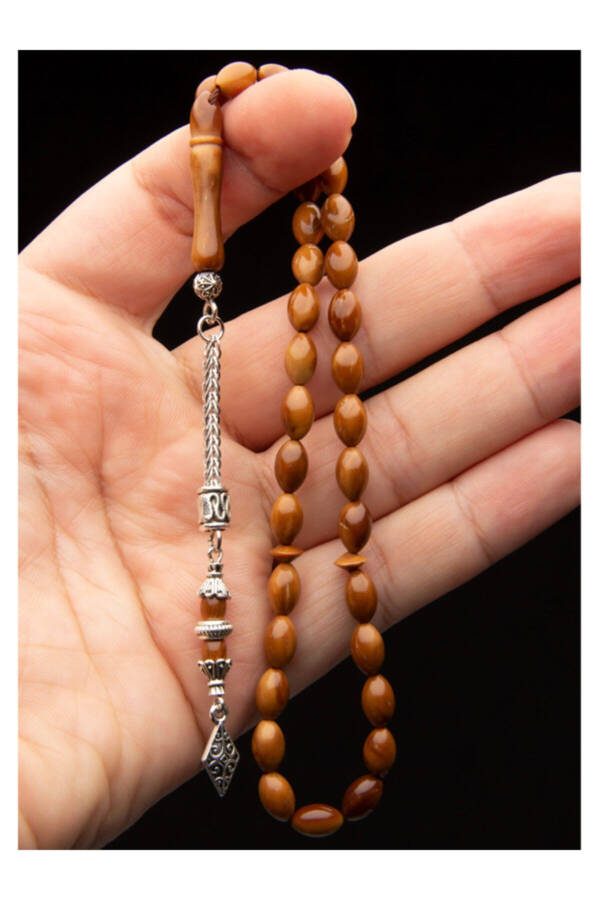 Men's 6x9mm Barley Cut Kuka Rosary, Wrist Size Kuka Rosary - 1