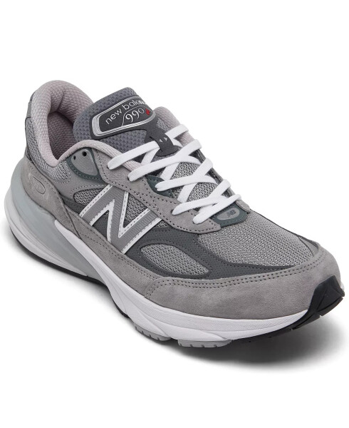 Men's 990 V6 Running Sneakers from Finish Line - Cool Gray - 7