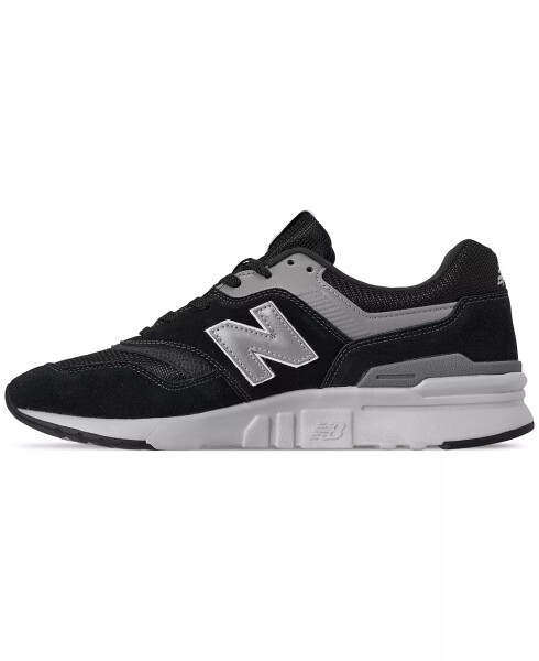 Men's 997 Casual Sneakers from Finish Line BLACK/SILVER - 4