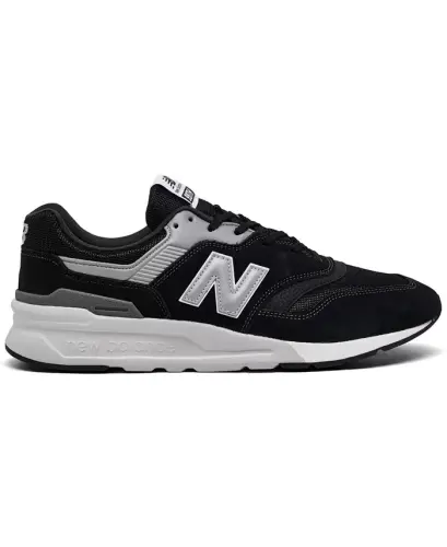 Men's 997 Casual Sneakers from Finish Line-BLACK/SILVER - 2