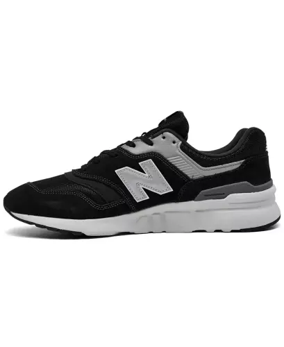 Men's 997 Casual Sneakers from Finish Line-BLACK/SILVER - 3