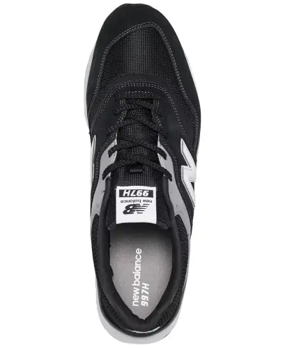 Men's 997 Casual Sneakers from Finish Line-BLACK/SILVER - 5