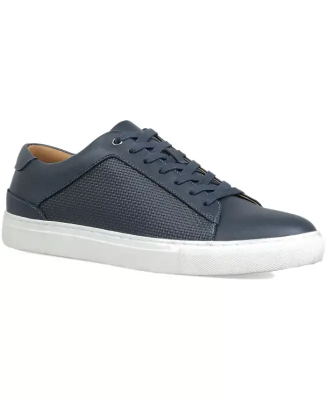 Men's Adairr Dress Sneaker, Created for Modazone - Navy - ALFANI