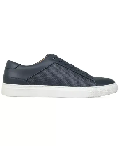 Men's Adairr Dress Sneaker, Created for Modazone - Navy - ALFANI (1)