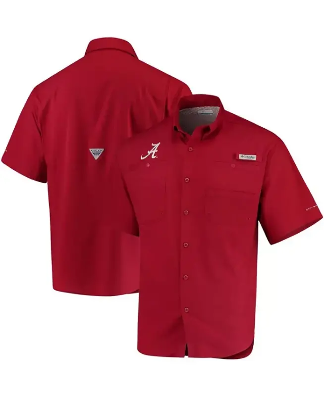 Men's Alabama Crimson Tide PFG Tamiami Shirt - 2