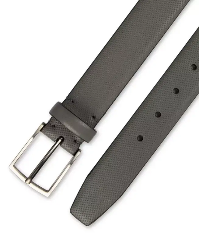 Men's AlfaTech Stretch Dress Belt - Gray - 4