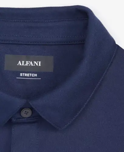 Men's AlfaTech Stretch Solid Polo Shirt, Created for Modazone-Neo Navy - 3