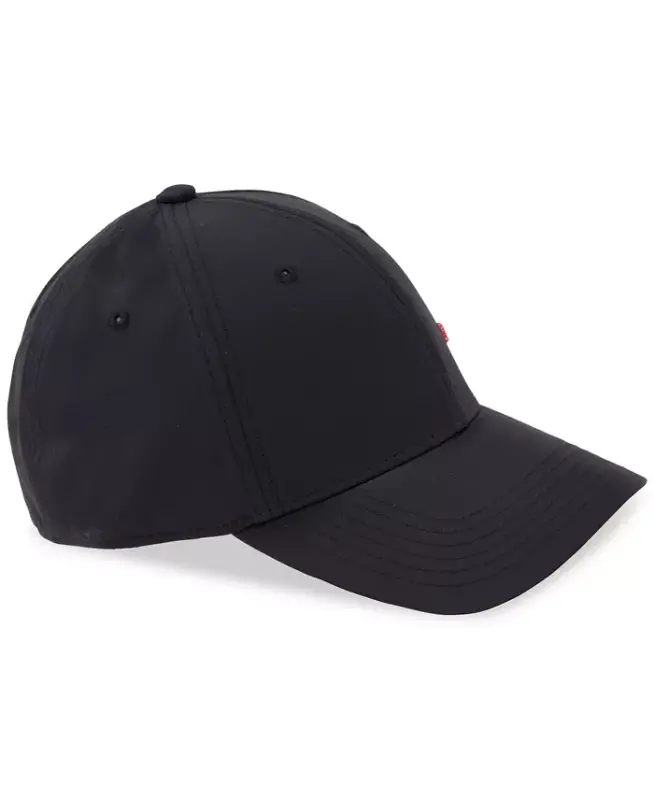 Men's Alloy Solid Color Cat Logo Stretch Fit Cap - 2