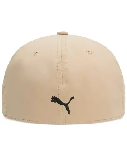 Men's Alloy Solid Color Cat Logo Stretch Fit Cap - 4