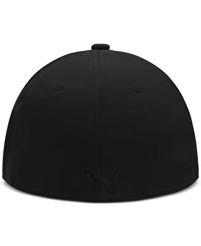 Men's Alloy Solid Color Cat Logo Stretch Fit Cap - 3