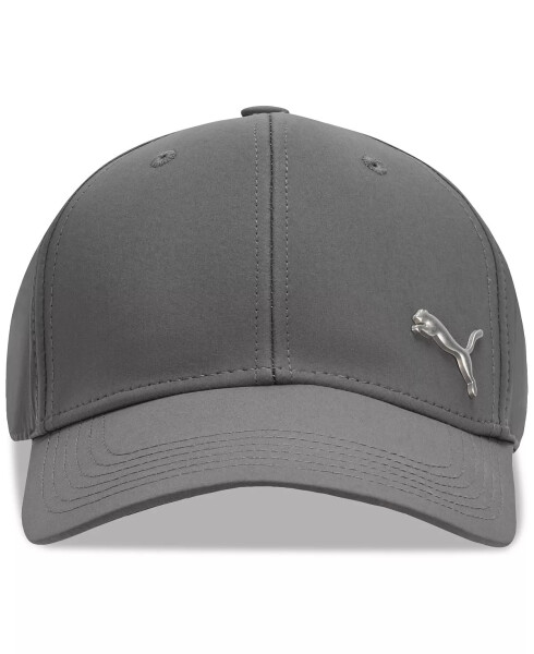 Men's Alloy Solid Color Cat Logo Stretch Fit Cap Gray/quiet Shade - 1