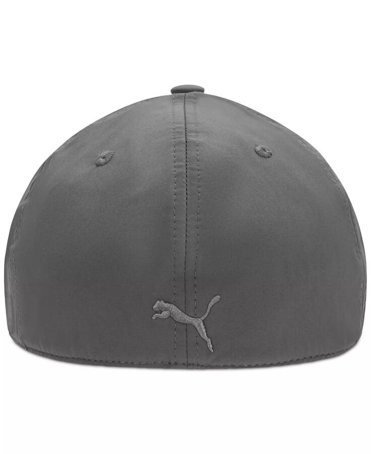 Men's Alloy Solid Color Cat Logo Stretch Fit Cap Gray/quiet Shade - 2