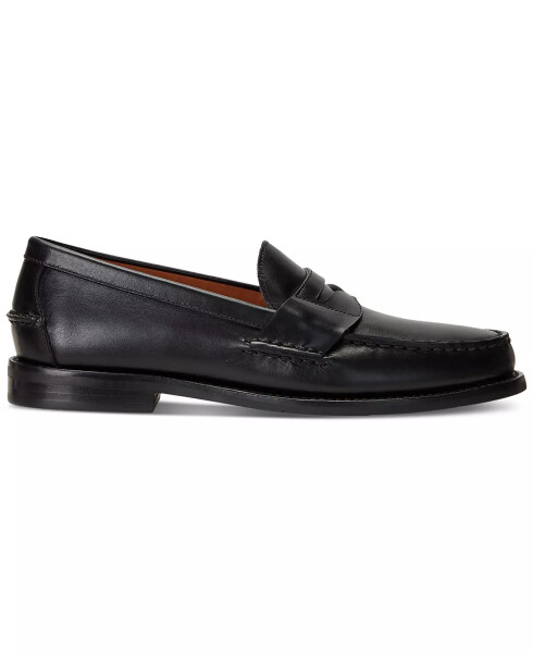 Men's Alston Leather Penny Loafers Black - 2