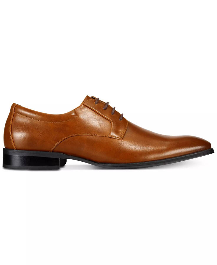 Men's Andrew Plain Toe Derbys, Created for Modazone Dark Tan - 2