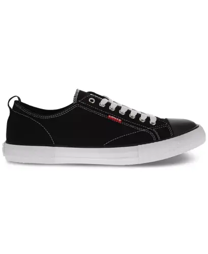 Men's Anikin Canvas Sneaker-Black - 4