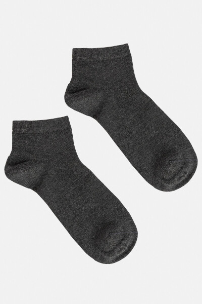 Men's Anthracite Bamboo Slipper Socks B008556 - 5