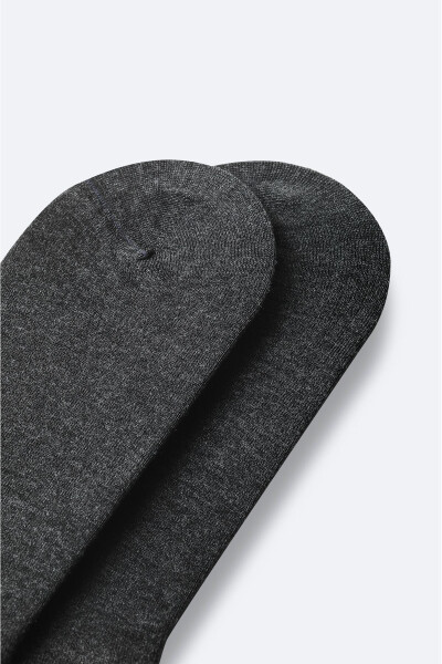 Men's Anthracite Bamboo Slipper Socks B008556 - 2