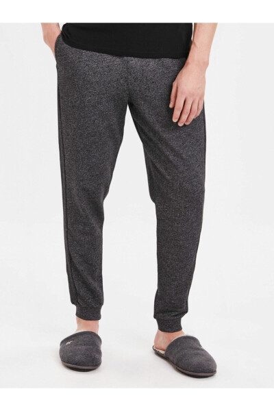 Men's Anthracite Cyq Pajama Bottoms - 14