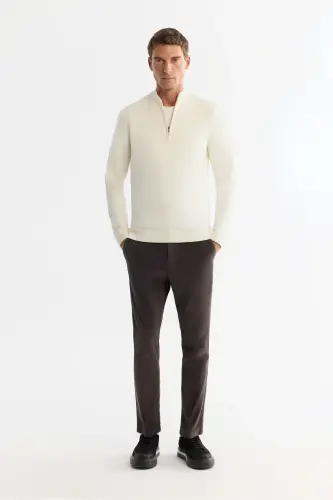 Men's Anthracite Relaxed Fit Classic Waist Corduroy - 4