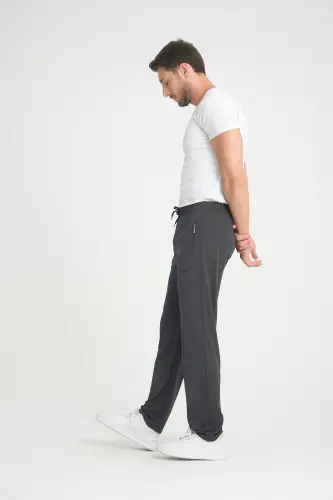 Men's Anthracite Relaxed Fit Straight Leg Sweatpants - RDR-X (1)