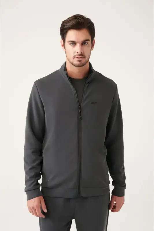 Men's Anthracite Sweatshirt - AVVA