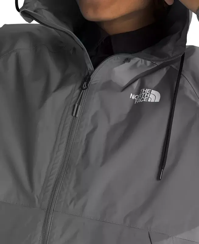 Men's Antora Rain Hoodie-Smoked Pearl-npf - 3