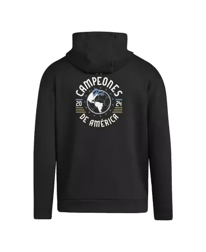 Men's Argentina National Team 2024 Copa America Champions Pullover Hoodie-White - 5