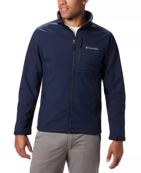 Men's Ascender Water-Resistant Softshell Jacket Collegiate Navy - 1