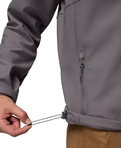 Men's Ascender Water-Resistant Softshell Jacket - Stone Green - 9